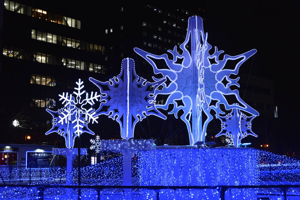 札幌的冬日活動札幌白色燈樹節Sapporo White Illumination