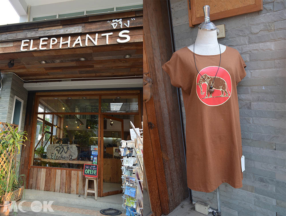 泰國 清邁 古城區 週日步行街 Rachadamnoen Rd. elephants