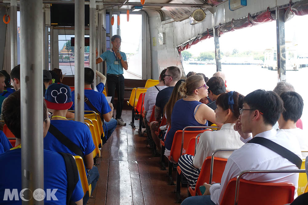 泰國 曼谷 昭披耶河畔 昭披耶河遊船 藍旗船