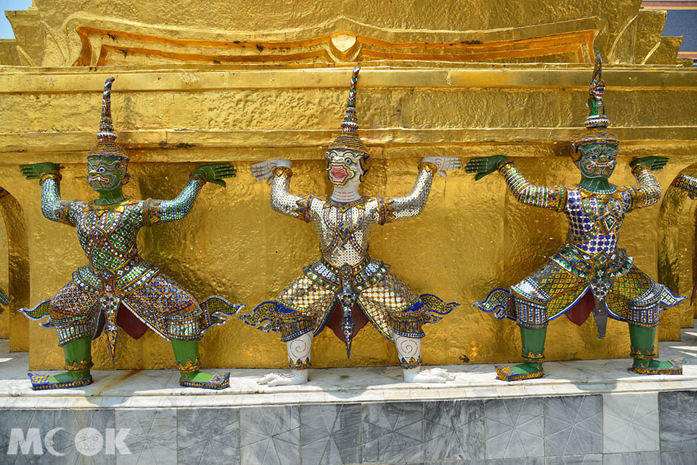 泰國 曼谷 大皇宮 玉佛寺 碧隆天神殿 金塔