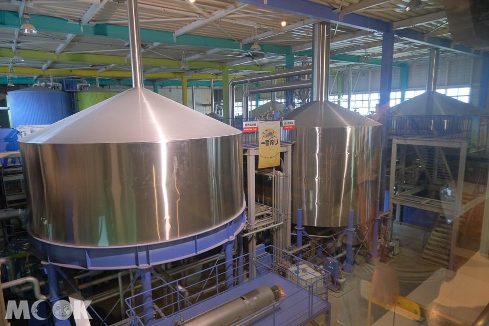 麒麟啤酒神戶工廠 - 預處理桶