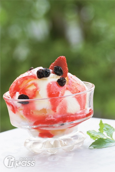 太陽牌冰品草莓葡萄冰