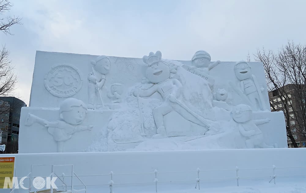 一年一度的札幌雪祭