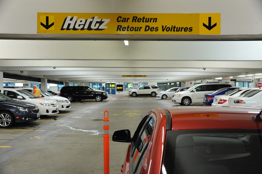 Hertz租車加拿大 還車方式
